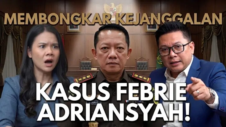 Membongkar Kejanggalan Kasus Febrie Adriansyah Dengan Adhistya Christyanto